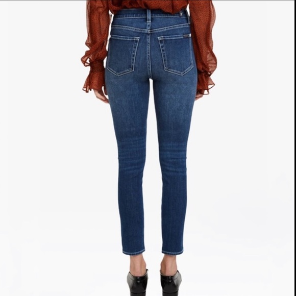 7 For All Mankind The High Waist Skinny 99% Cotton Women’s Jeans - 28 - Picture 15 of 17